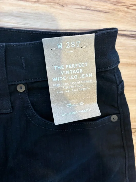 Madewell The Perfect Vintage Wide-Leg Jean - Picture 10 of 10